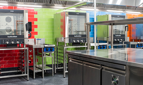 kitchen view - turbofan combi oven
